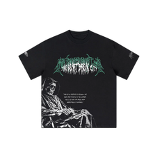 Load image into Gallery viewer, THE HEARTBREAK CITY ‘Fate of the Skull’ Loose T-Shirt (310GSM)