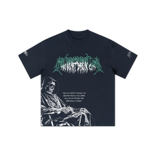 Load image into Gallery viewer, THE HEARTBREAK CITY ‘Fate of the Skull’ Loose T-Shirt (310GSM)