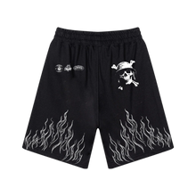 Load image into Gallery viewer, THE HEARTBREAK CITY 'Fate of The Skull' Casual Sweatshorts (280GSM)