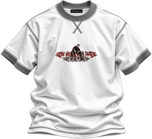 Load image into Gallery viewer, THE HEARTBREAK CITY “MICHAEL” Contrast-Stitched Ringer T-Shirt