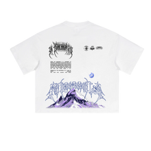 Load image into Gallery viewer, THE HEARTBREAK KID ‘Above The Mountains’ Oversized Cropped T-Shirt (230GSM)