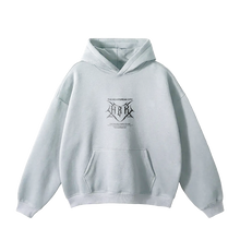 Load image into Gallery viewer, THE HEARTBREAK CITY ‘HBK Crew – Ghost White’ 350 GSM Oversized Fleeced Hoodie