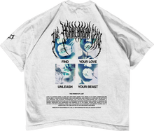 Load image into Gallery viewer, THE HEARTBREAK CITY 'The Power of Lust' 280 GSM Boxy Oversized T-Shirt REVERSED