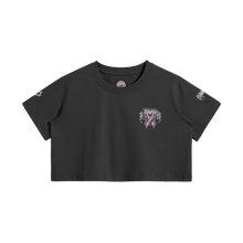 Load image into Gallery viewer, THE HEARTBREAK CITY 'Her Heart' 200GSM Women's Crop Top T-Shirt