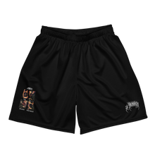 Load image into Gallery viewer, THE HEARTBREAK CITY 'The Power of Lust' Classic Black Mesh Shorts