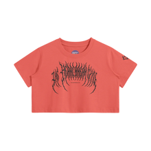 Load image into Gallery viewer, THE HEARTBREAK CITY 'Crew' 200 GSM Women's Crop Top T-Shirt