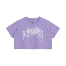 Load image into Gallery viewer, THE HEARTBREAK CITY 'Crew' 200 GSM Women's Crop Top T-Shirt