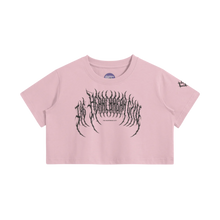 Load image into Gallery viewer, THE HEARTBREAK CITY 'Crew' 200 GSM Women's Crop Top T-Shirt