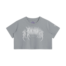 Load image into Gallery viewer, THE HEARTBREAK CITY 'Crew' 200 GSM Women's Crop Top T-Shirt
