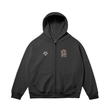 Load image into Gallery viewer, THE HEARTBREAK CITY 'The Power of Lust' 380 GSM Unisex Heavyweight Fleece-lined Full-Zip Hoodie