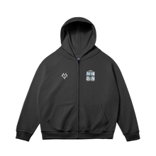 Load image into Gallery viewer, THE HEARTBREAK CITY 'The Power of Lust' 380 GSM Unisex Heavyweight Fleece-lined Full-Zip Hoodie