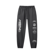 Load image into Gallery viewer, THE HEARTBREAK CITY 'Emblem of The Beast' 380GSM Unisex Heavyweight Baggy Sweatpants