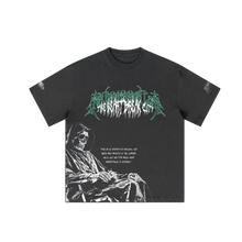 Load image into Gallery viewer, THE HEARTBREAK CITY ‘Fate of the Skull’ Loose T-Shirt (310GSM)
