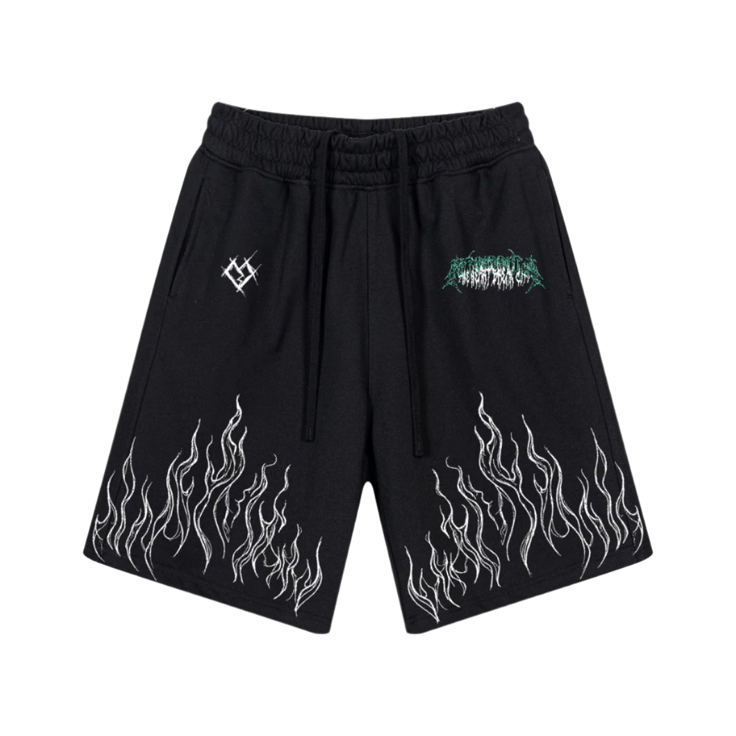 THE HEARTBREAK CITY 'Fate of The Skull' Casual Sweatshorts (280GSM)