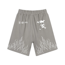 Load image into Gallery viewer, THE HEARTBREAK CITY &#39;Fate of The Skull&#39; Casual Sweatshorts (280GSM)
