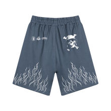 Load image into Gallery viewer, THE HEARTBREAK CITY &#39;Fate of The Skull&#39; Casual Sweatshorts (280GSM)
