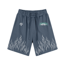 Load image into Gallery viewer, THE HEARTBREAK CITY &#39;Fate of The Skull&#39; Casual Sweatshorts (280GSM)
