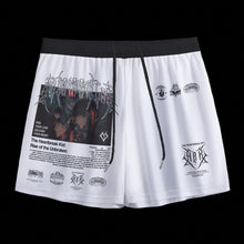 Load image into Gallery viewer, THE HEARTBREAK KID ‘Chronicles of a Broken Heart’ Mesh Shorts
