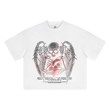 Load image into Gallery viewer, THE HEARTBREAK CITY ‘Cupid’s Fate’ Oversized Cropped T-Shirt (230GSM)

