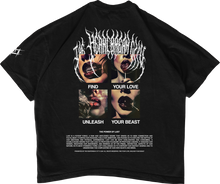 Load image into Gallery viewer, THE HEARTBREAK CITY &#39;The Power of Lust&#39; 280 GSM Boxy Oversized T-Shirt
