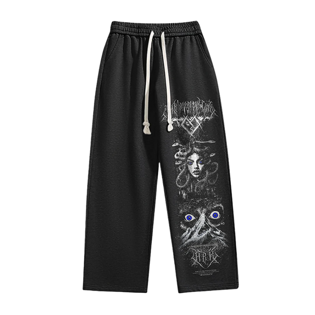 THE HEARTBREAK KID ‘Medusa’s Vision’ 350GSM Cotton-Blend Sweatpants