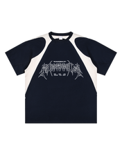 Load image into Gallery viewer, THE HEARTBREAK CITY Contrast Panel Cotton T-Shirt
