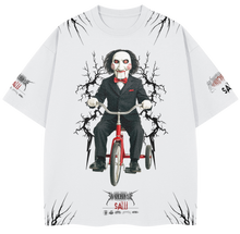 Load image into Gallery viewer, THE HEARTBREAK CITY ‘SAW’ Unisex Boxy T-shirt (280GSM)
