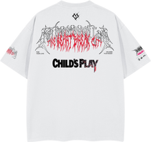 Load image into Gallery viewer, THE HEARTBREAK CITY ‘Child’s Play’ Unisex Boxy T-shirt (280GSM)
