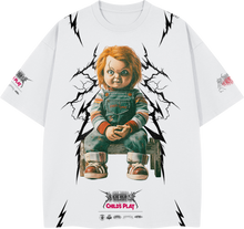 Load image into Gallery viewer, THE HEARTBREAK CITY ‘Child’s Play’ Unisex Boxy T-shirt (280GSM)
