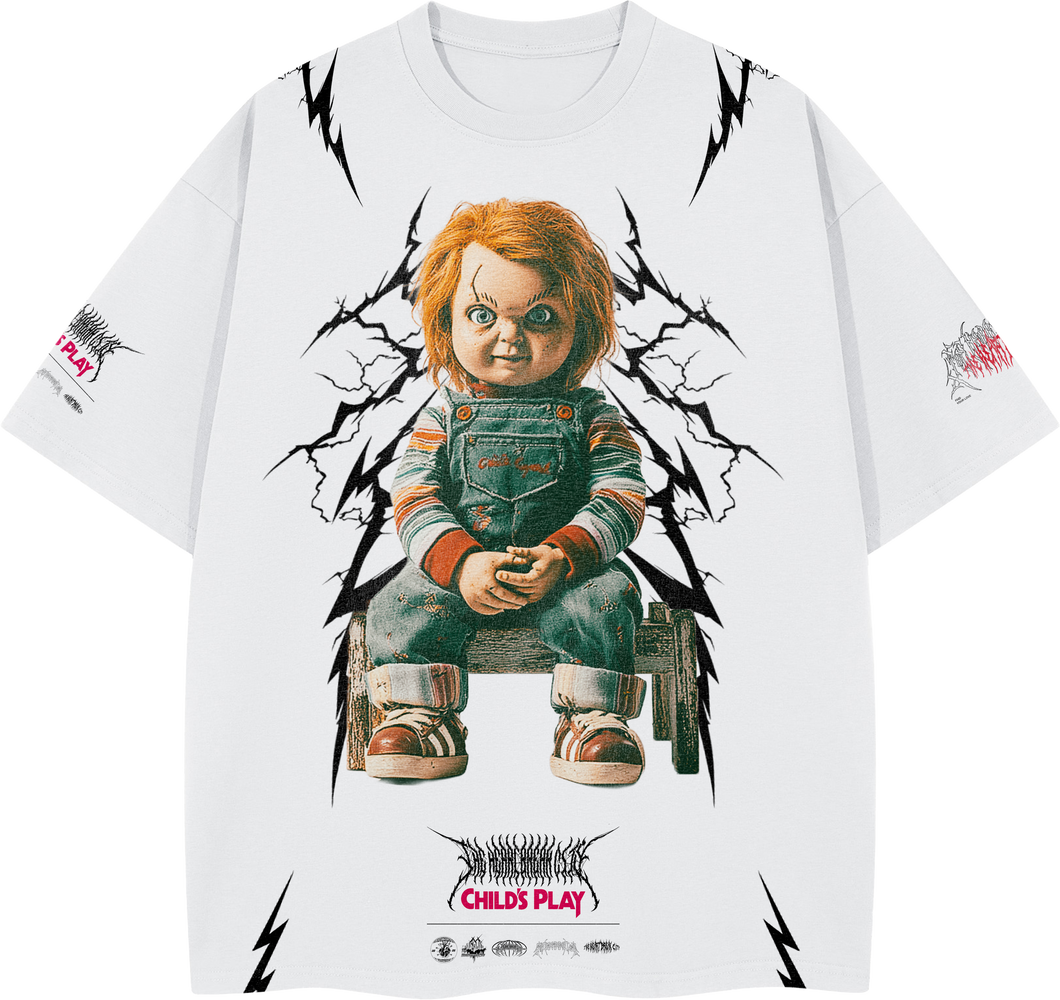 THE HEARTBREAK CITY ‘Child’s Play’ Unisex Boxy T-shirt (280GSM)